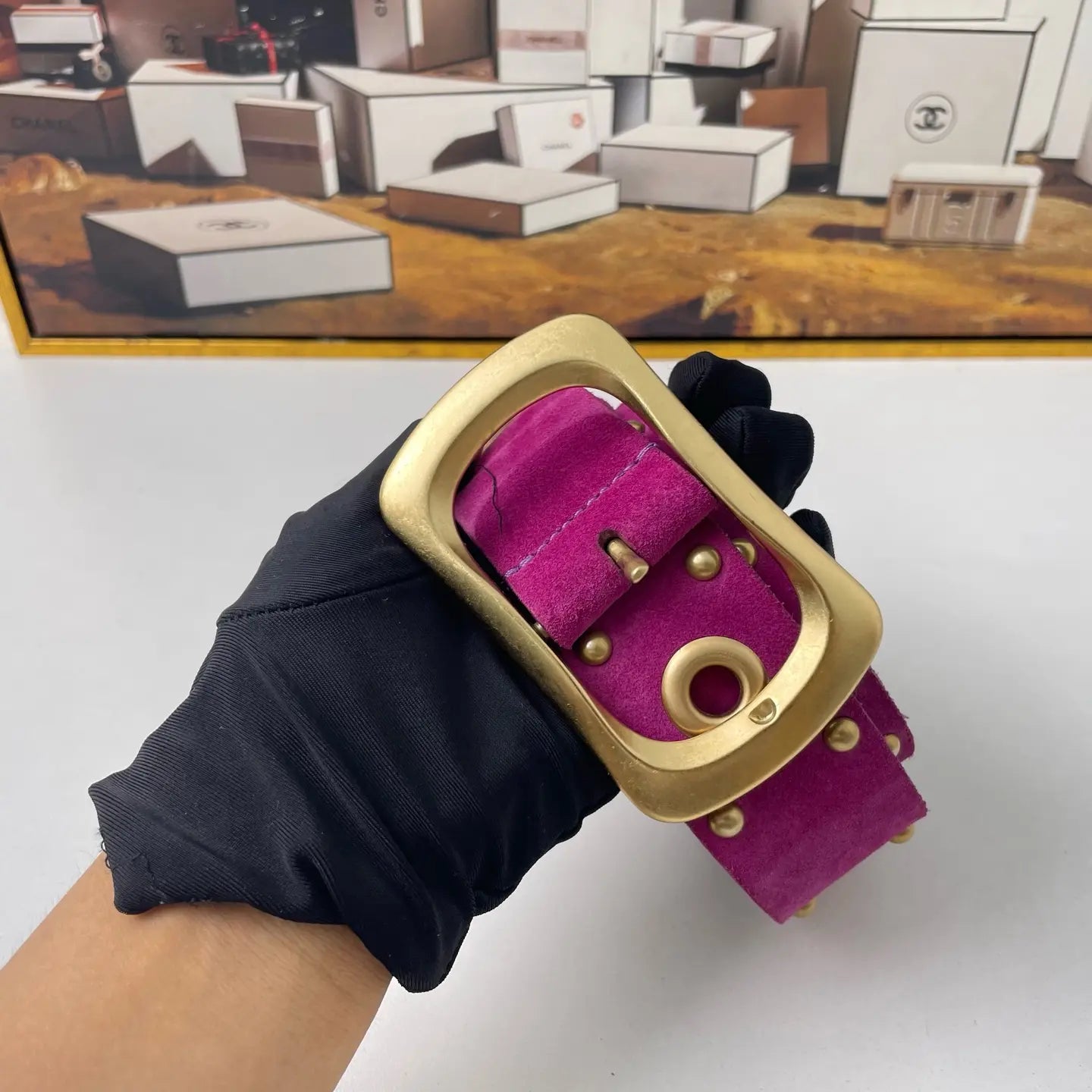 Dolce & Gabbana Leather Belt 90cm