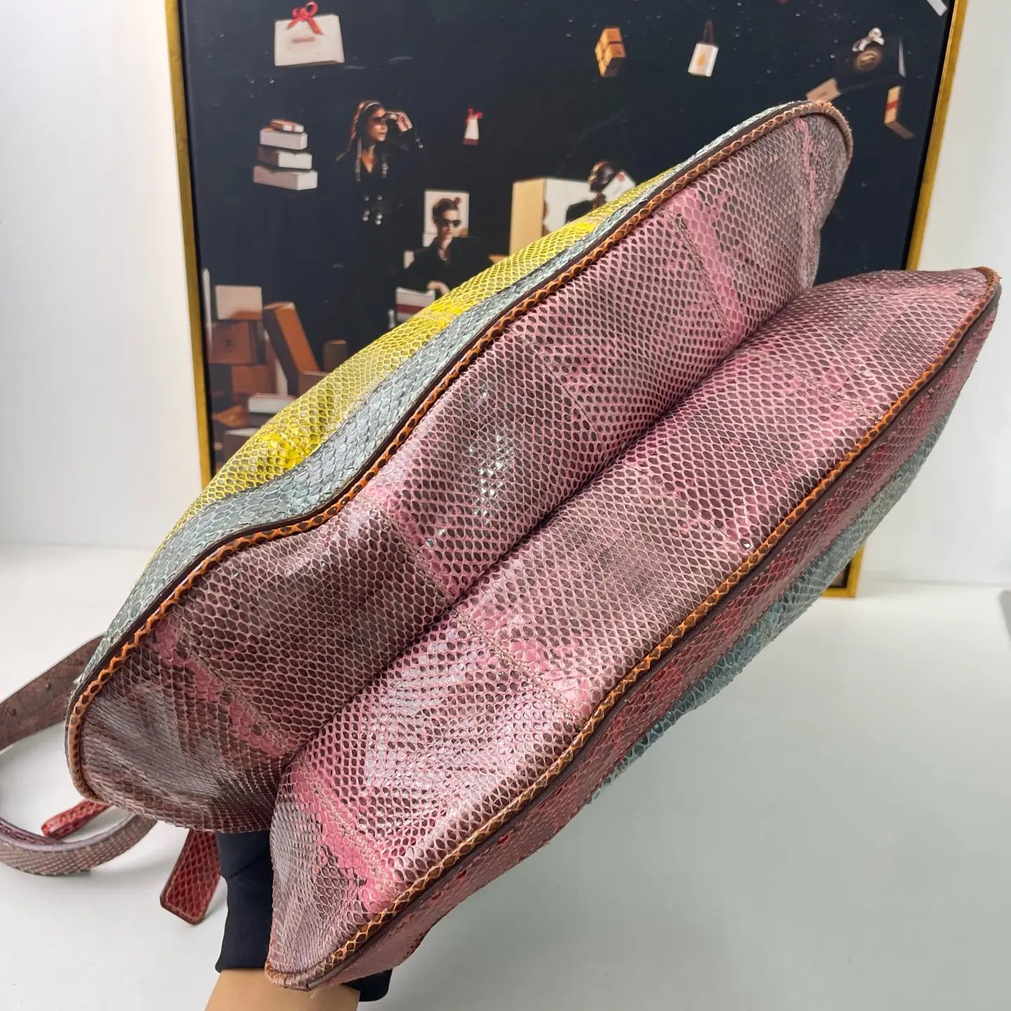 Dolce & Gabbana Leather Shoulder Handbag 38×46cm