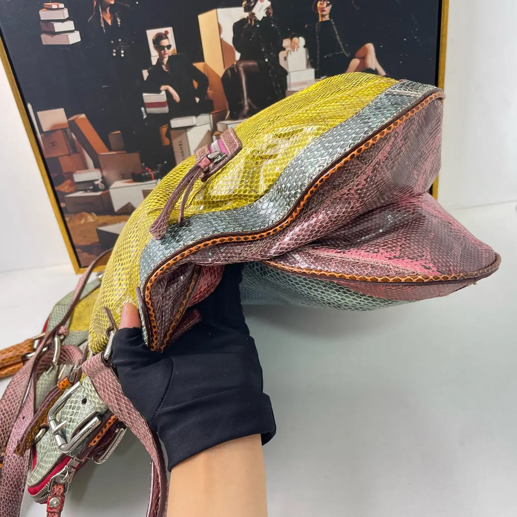 Dolce & Gabbana Leather Shoulder Handbag 38×46cm