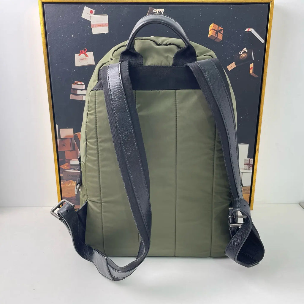 Dolce & Gabbana Limited Edition Parachute Nylon Backpack 30×12×44cm