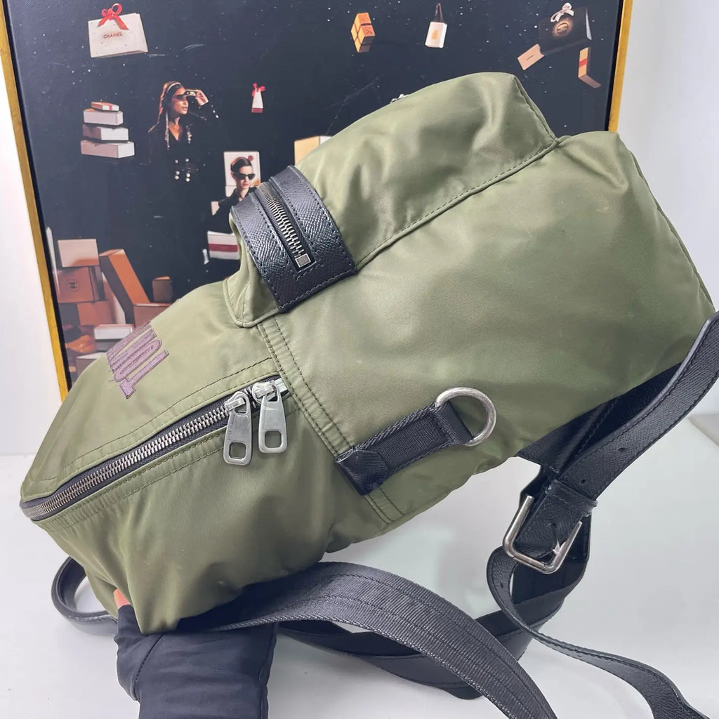 Dolce & Gabbana Limited Edition Parachute Nylon Backpack 30×12×44cm