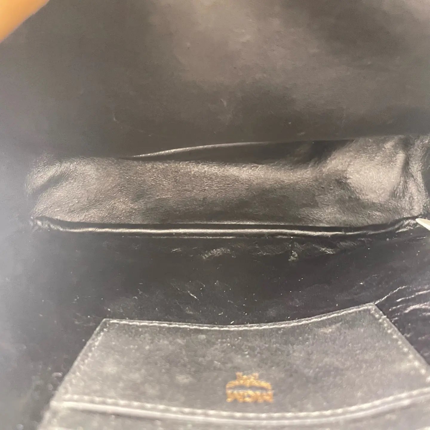 MCM Blue Mini Leather Backpack 28×20cm – 97% New