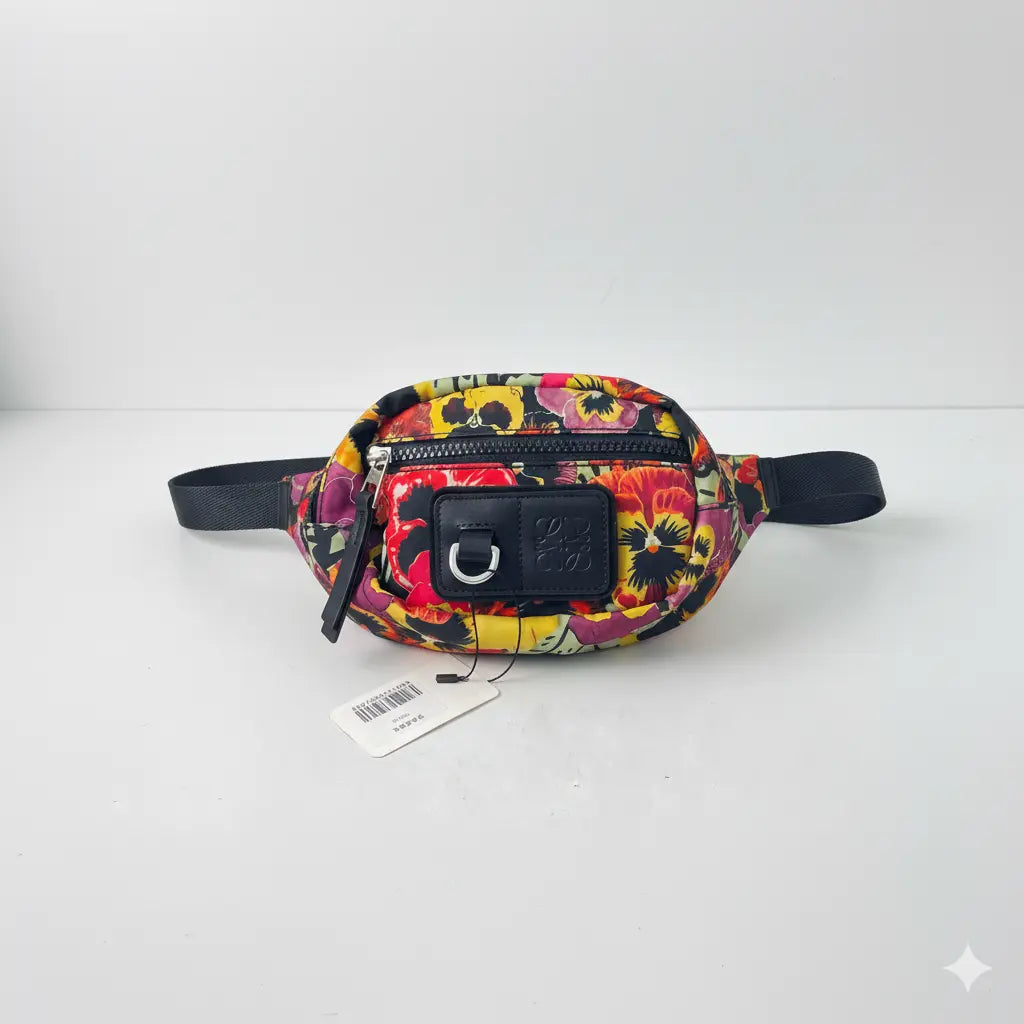 Loewe Floral Belt Bag 16×10cm